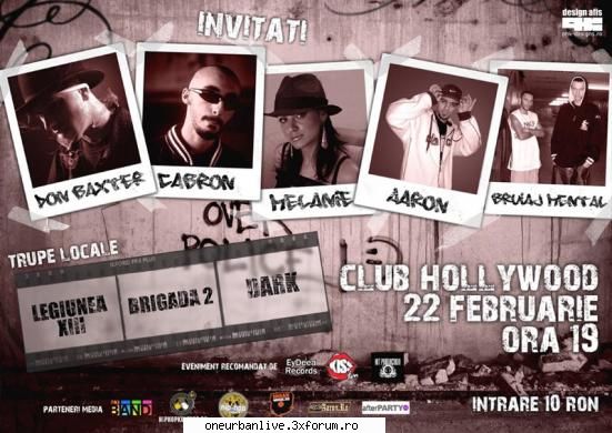 febroarie don baxter, cabron, melanie, aaron, bruiaj mintal tip: februarie 2007 ora club club