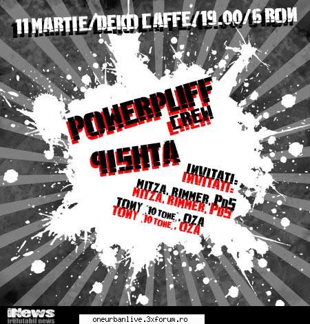 martie powerpuff crew, qishta & martie 2007 ora deko cafeoras: intrare: ron]