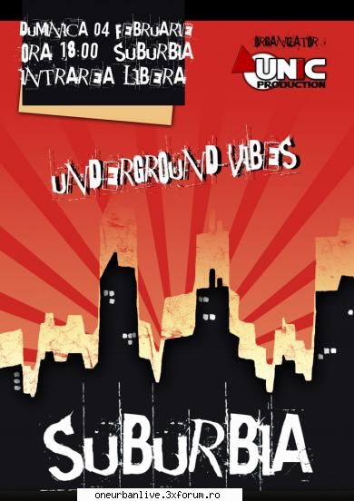 febroarie vibes tip: februarie 2007 ora unic production club club intrare: gratuit
